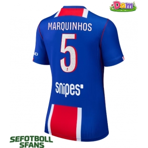 Paris Saint-Germain Marquinhos #5 Hemmatröja Kvinnor 2026-27 Kortärmad